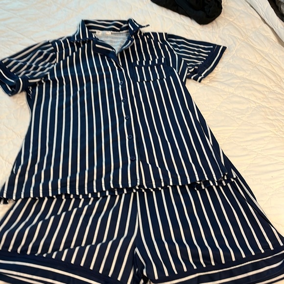 Nautical 2 piece summer PJs🛳 - Picture 1 of 3